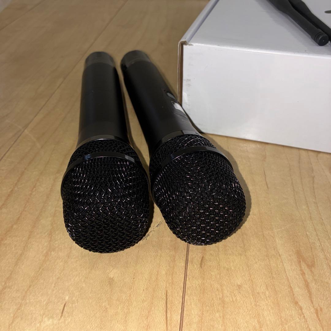 SOUNDPURE 8011IIマイク2本受信機 ワイヤレスマイクセット中古美品