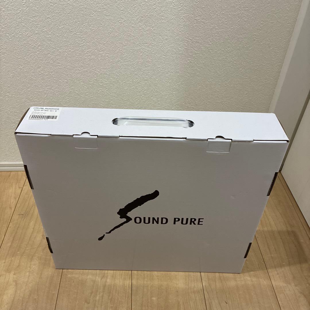 SOUNDPURE 8011IIマイク2本受信機 ワイヤレスマイクセット中古美品