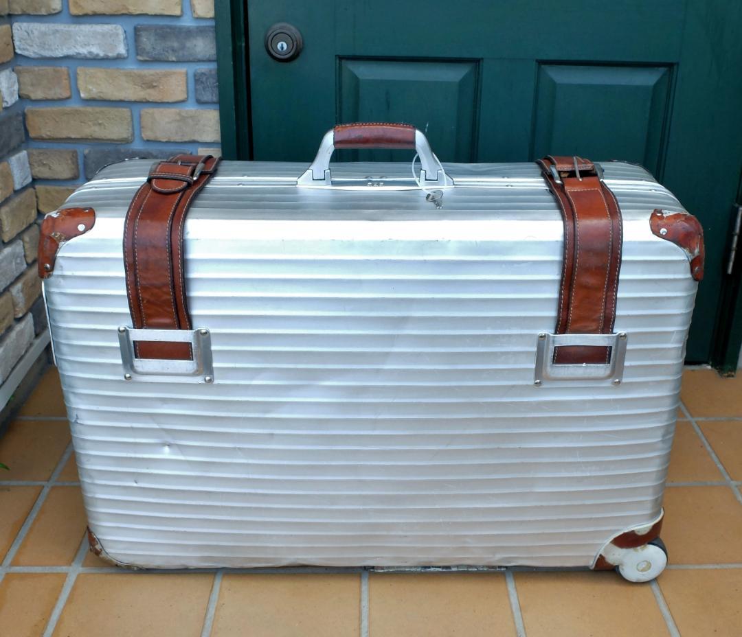 リモワ トパーズ『ASSIMA』2輪プルタブ ジャンボトロリー 104L 激レア