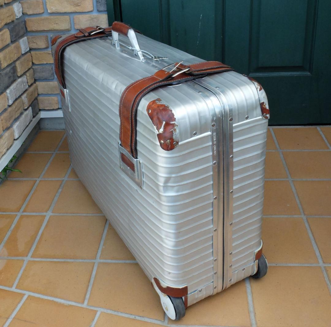 リモワ トパーズ『ASSIMA』2輪プルタブ ジャンボトロリー 104L 激レア