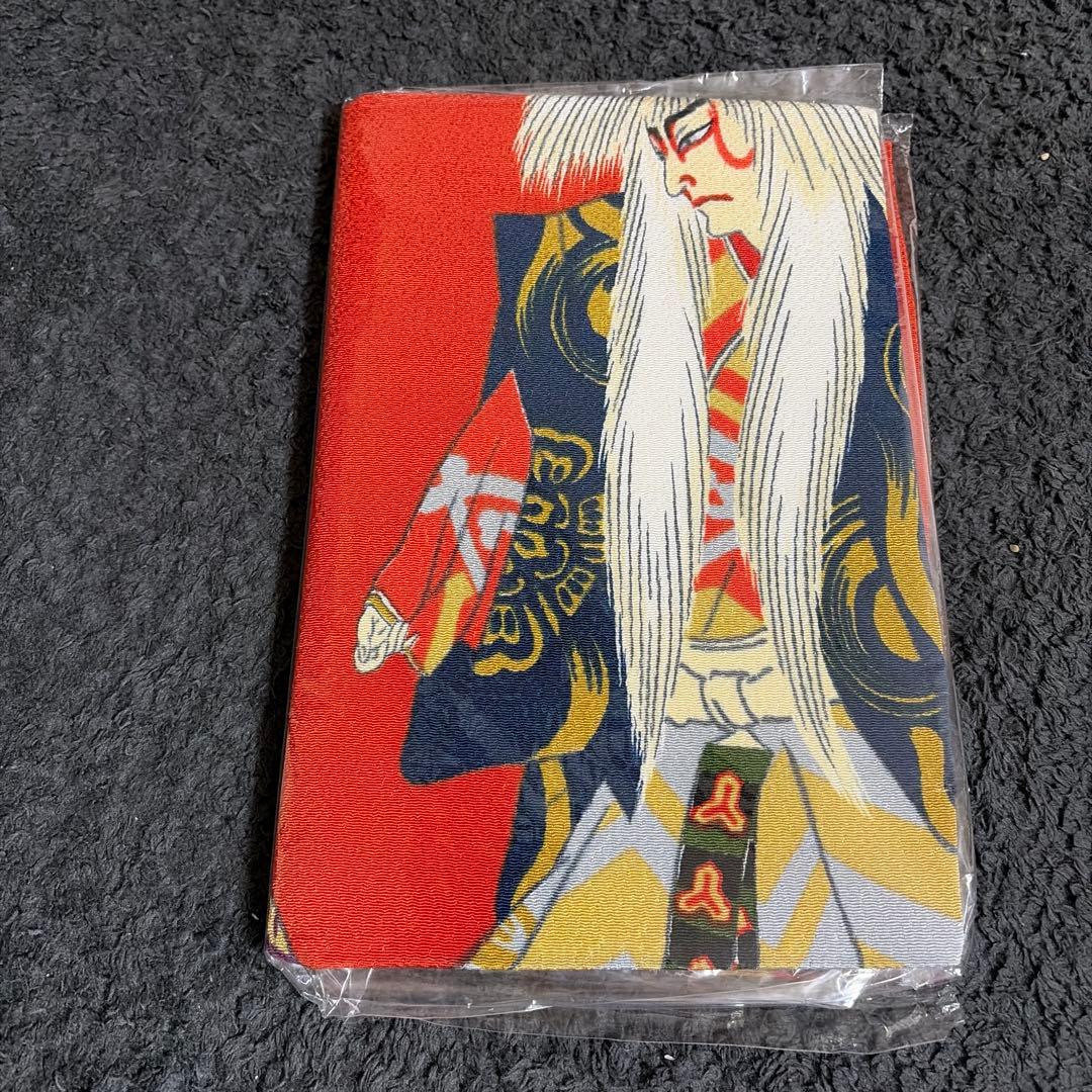 日本のキャラクターイラスト 2枚セット　歌舞伎