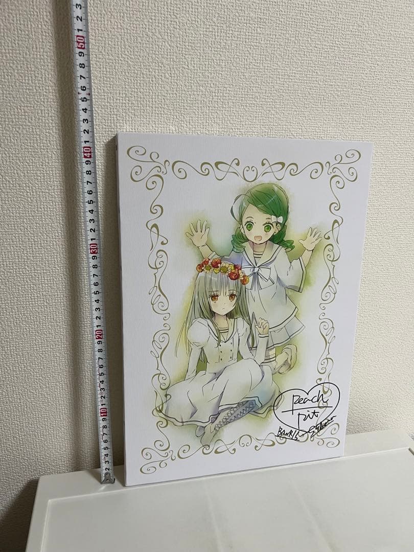 ローゼンメイデン 複製原画ジークレー、 水銀燈 PEACH-PIT 直筆サイン