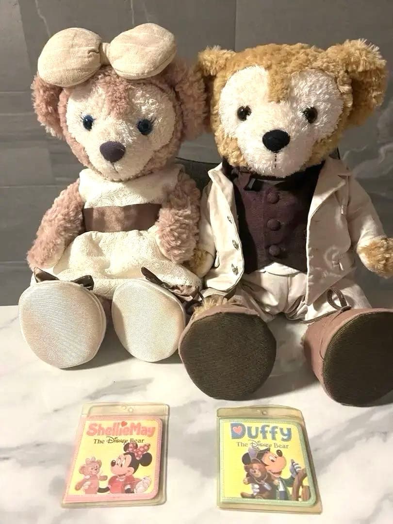 【美品】ダッフィー＆シェリーメイ＊キャナリークロージング（ウェディング）