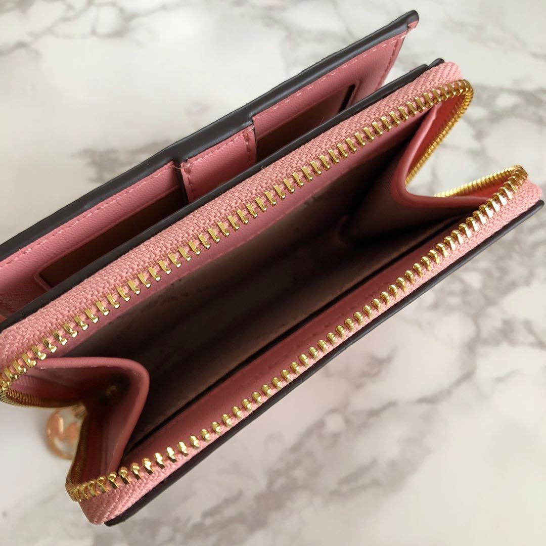 新品未使用 マイケルコース 折り財布 ピンク 2つ折り MICHAEL KORS