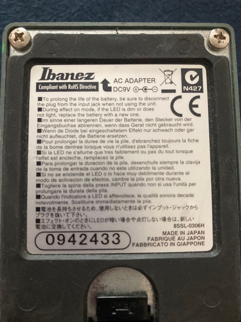 Ibanez TS9 Tube Screamer エフェクター