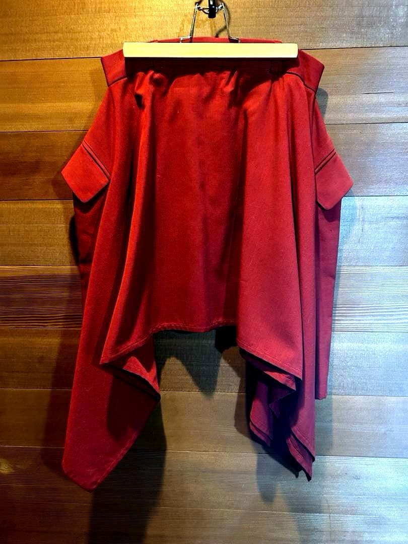 Jean Paul Gaultier フレアスカート 42 レッド