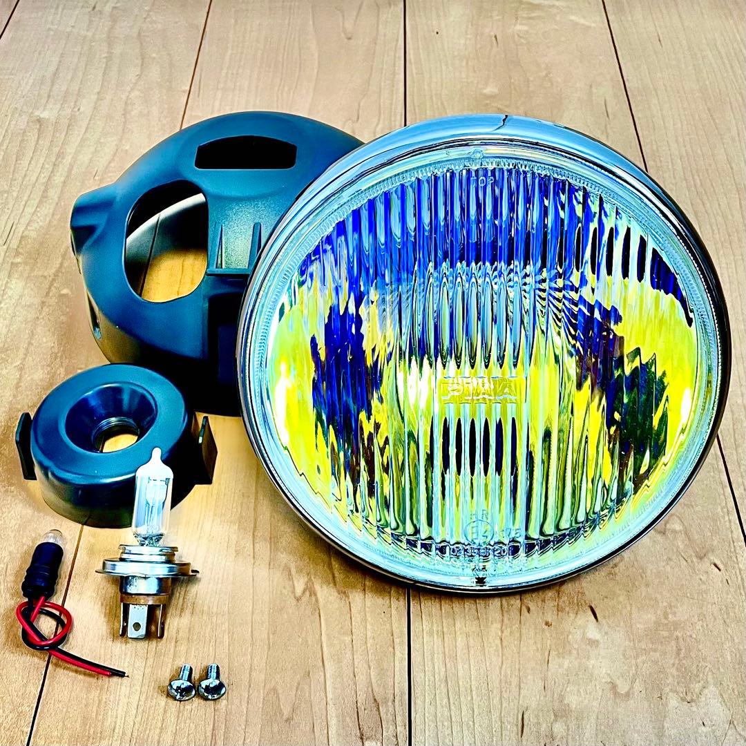 当時物 PIAA イオンクリスタル ヘッドライト / シビエ マーシャル