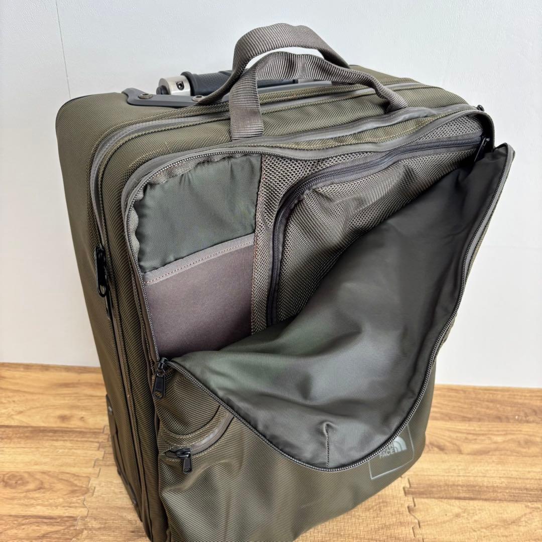 美品　ノースフェイス　シャトルローラー　キャリーバッグ　2輪　機内持込 ハンドル