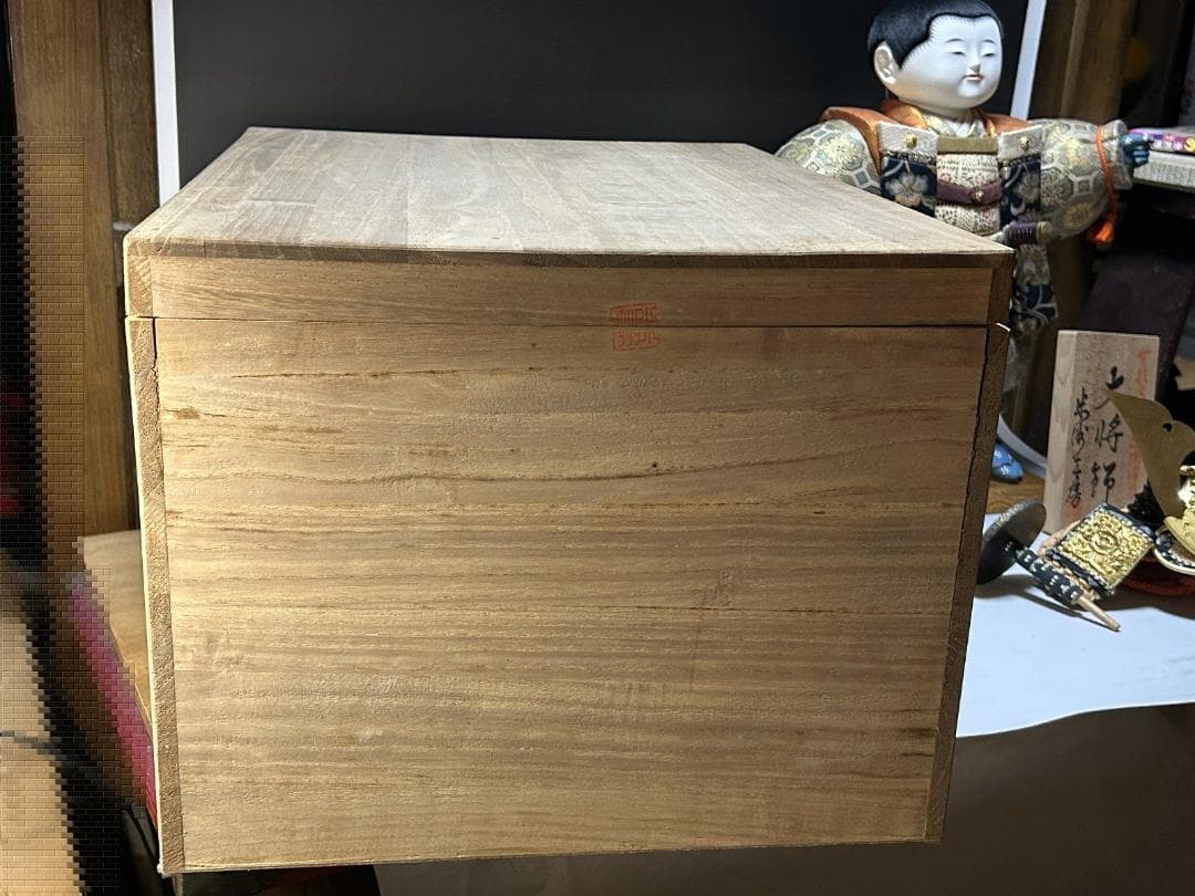 五月人形 武者人形　原米洲　節句人形　大将　将軍　侍　武者　木目込み人形　御所