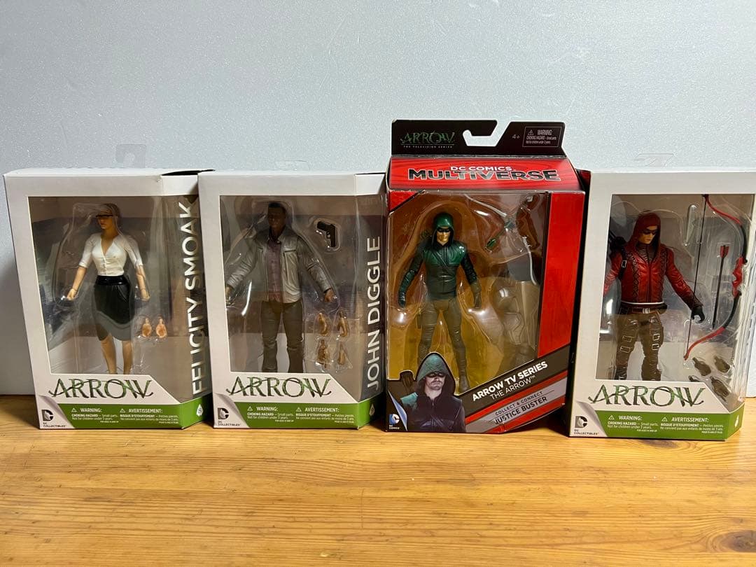 DC アロー ジョン・ディグル フェリシティ・スモーク アーセナル フィギュア