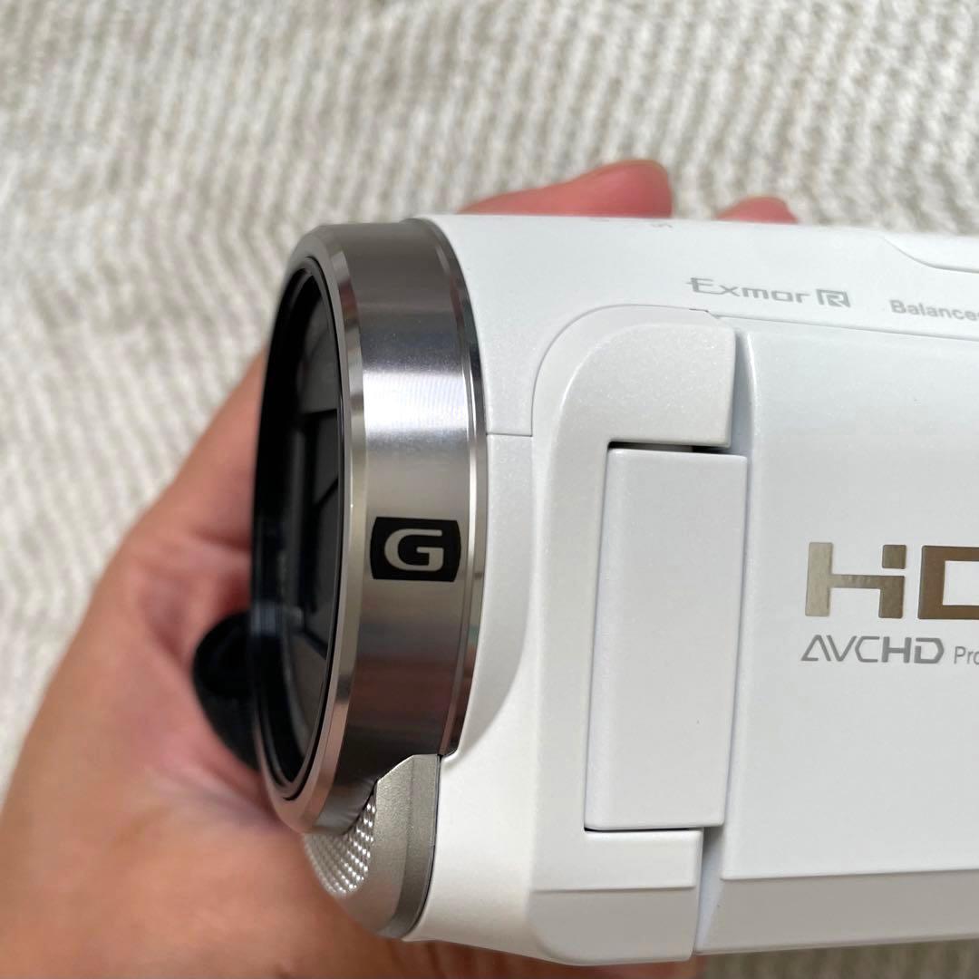 SONY HDR-CX680 ビデオカメラ ケース microSD64GB付き