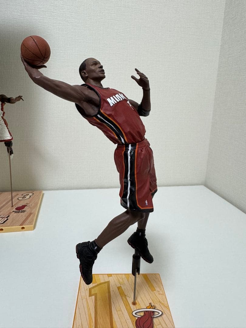 マイアミ・ヒート 2013 BIG3 フィギュアセット　マクファーレントイズ