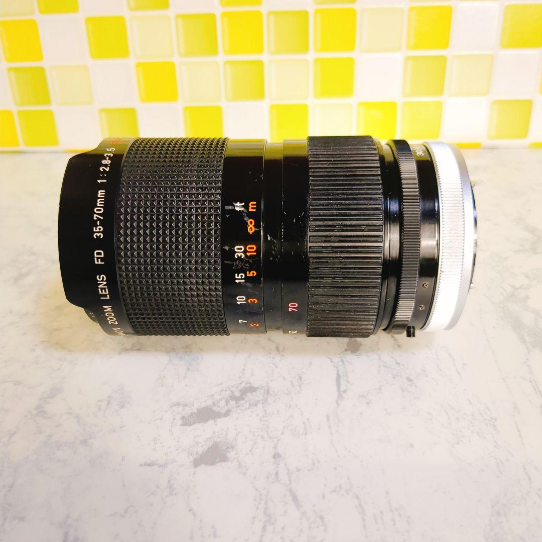 美品レア❤ Canon FD 35-70mm F3.5 S.S.C ズームレンズ