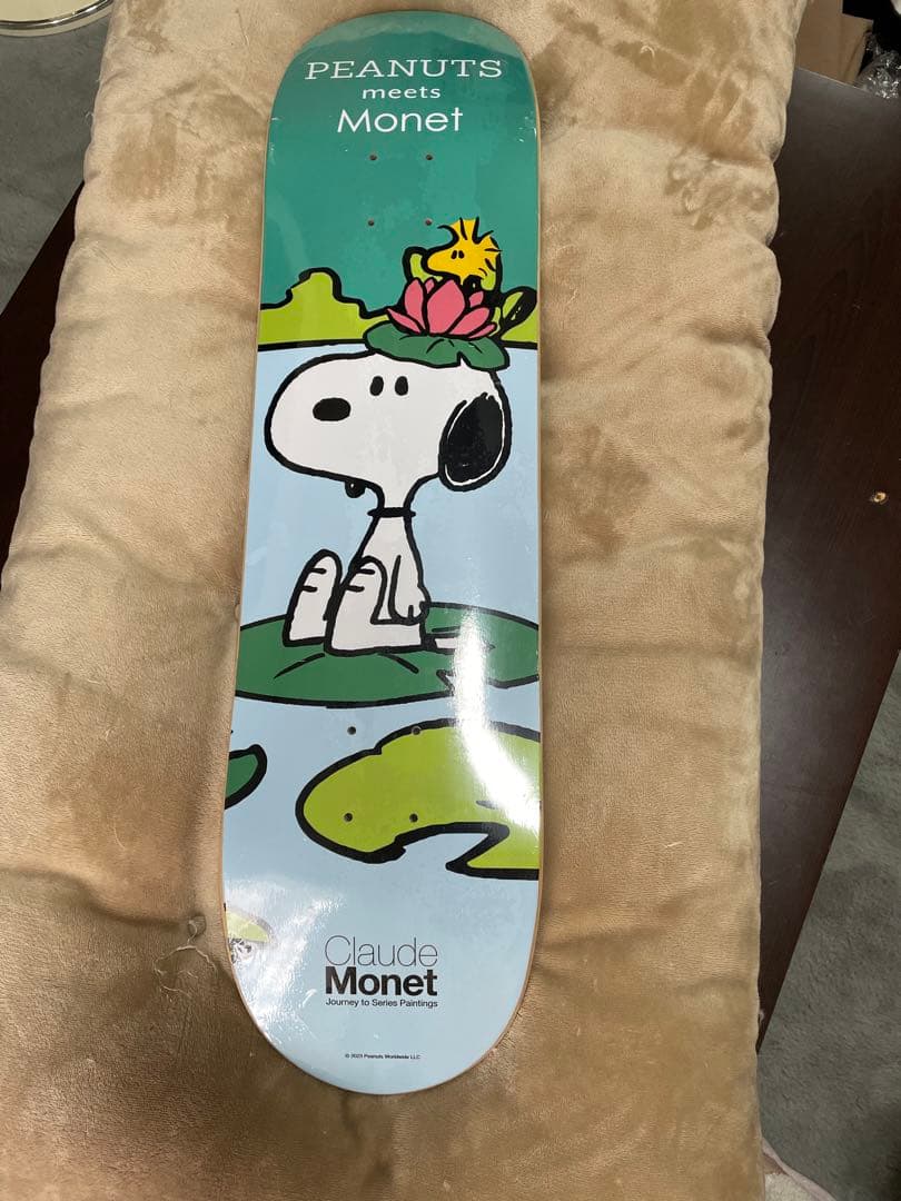 モネ展2023 PEANUTS meets MONET スケートボード