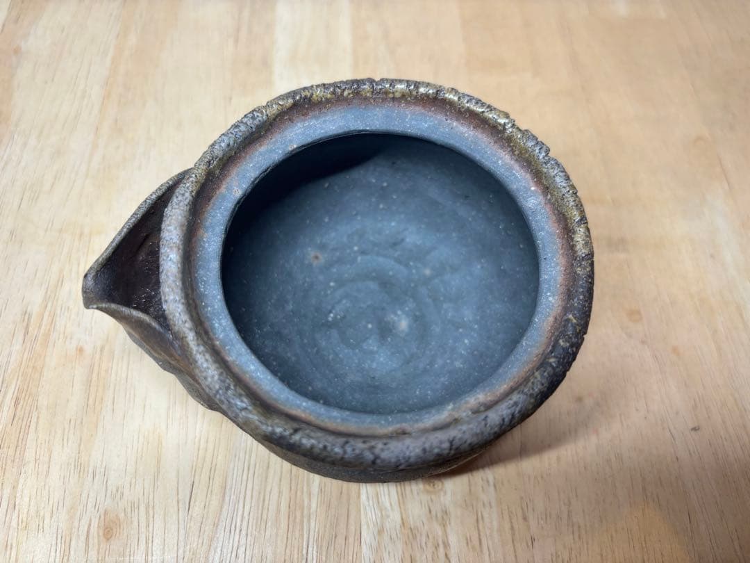 52.備前焼 宝瓶 登り窯 龍 りゅう リュウ 手びねり 急須