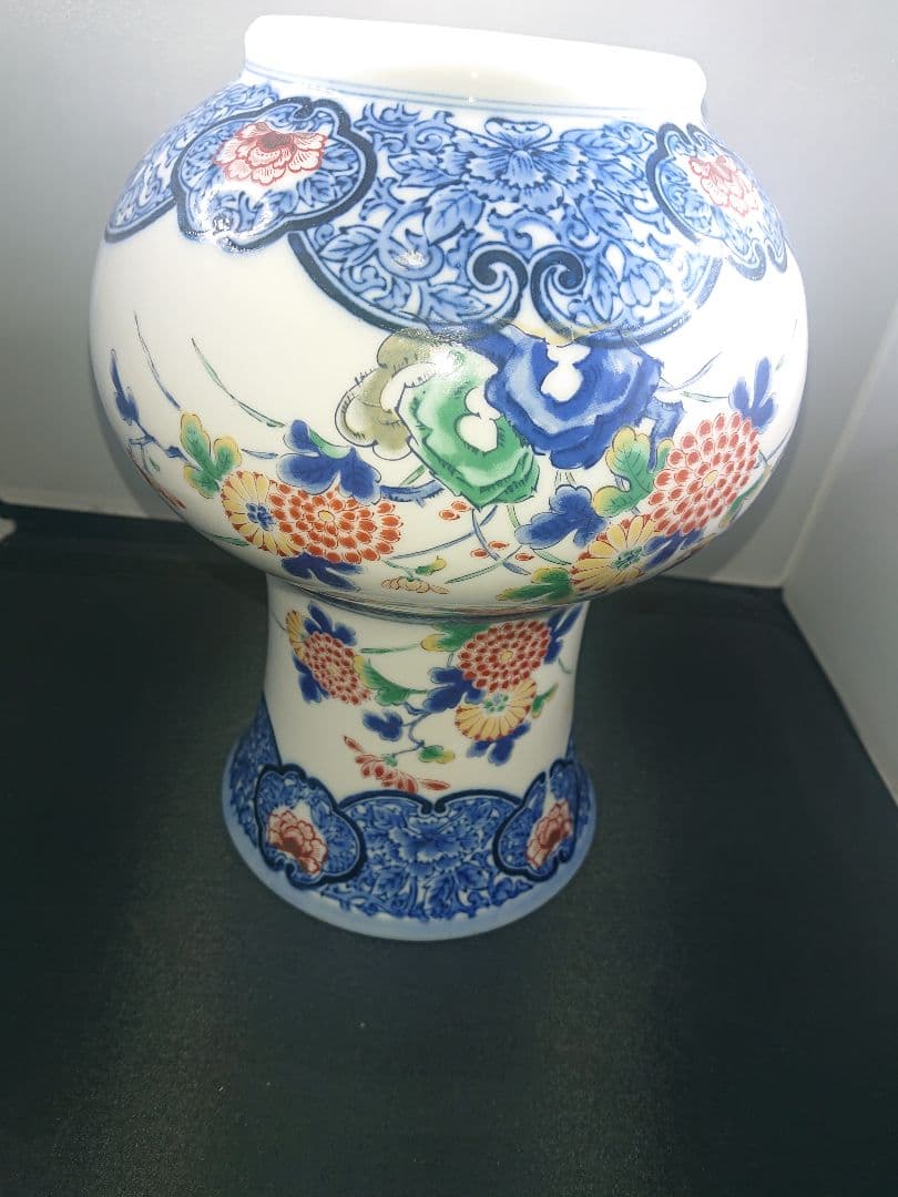 ■珍品■希少■美品■1979年女子プロレスニューワールド創立記念有田焼高級花瓶