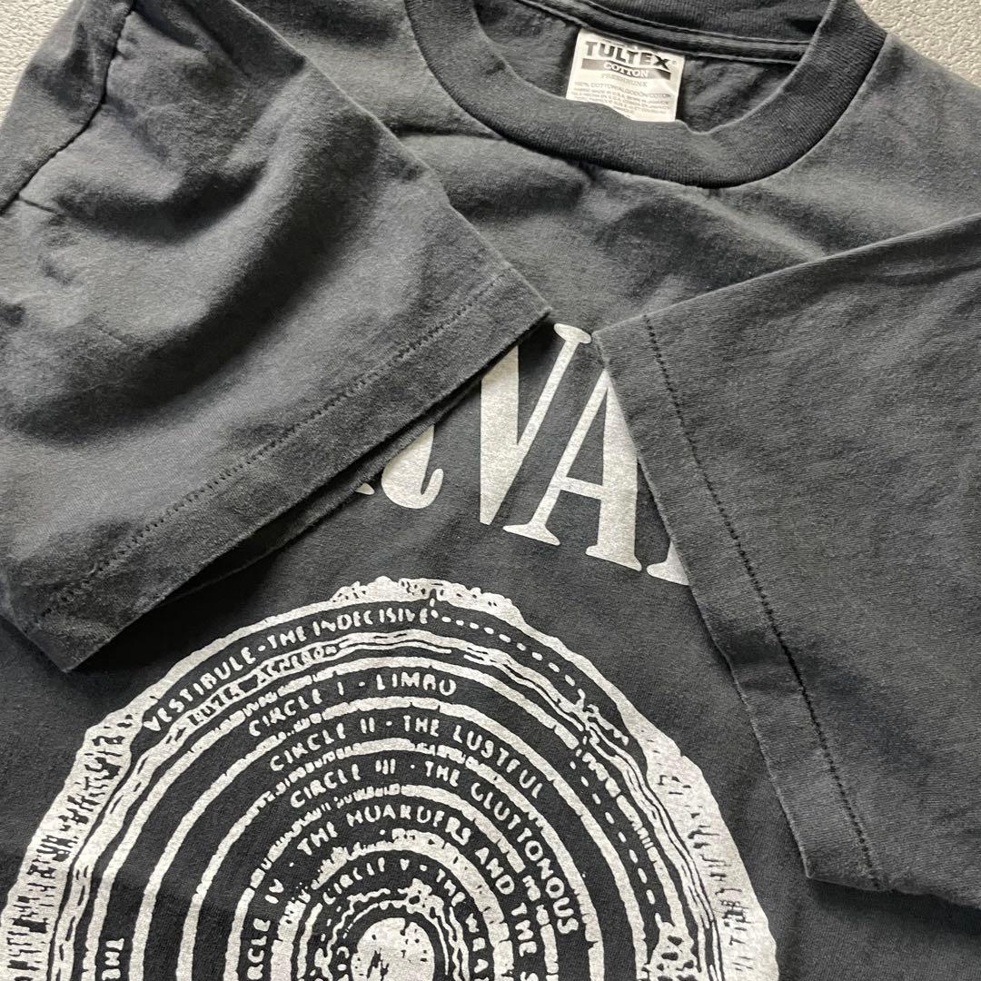 トップス NIRVANA s/s fade band t-shirt black l