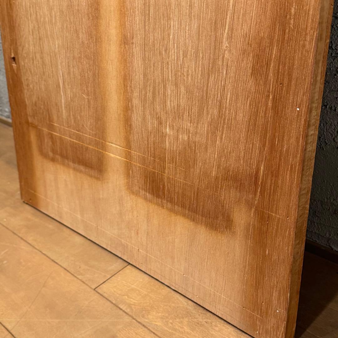 ウッドフレーム ミラー 鏡 600×990 ヴィンテージ