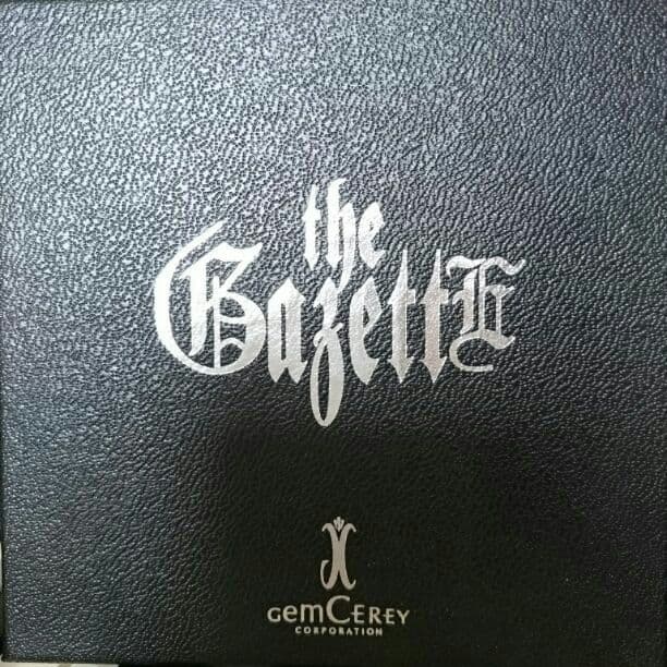 the GazettE ガゼット K10WG ブラックダイヤネックレス