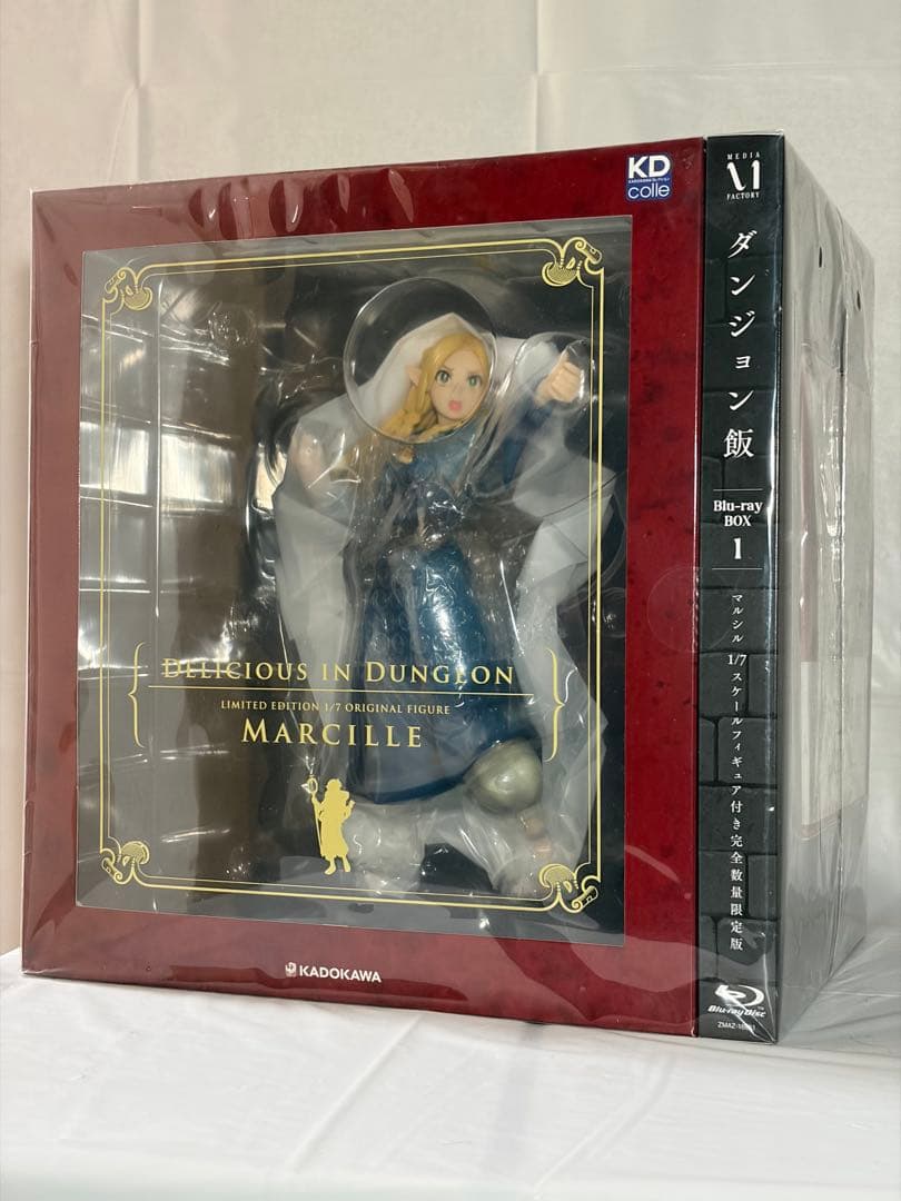 ダンジョン飯 マルシル フィギュア & Blu-ray BOX 1