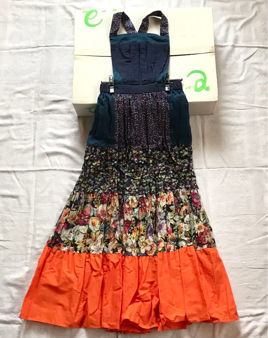 Cocco 夢ポケット付き ティアードスカート　Composition-a