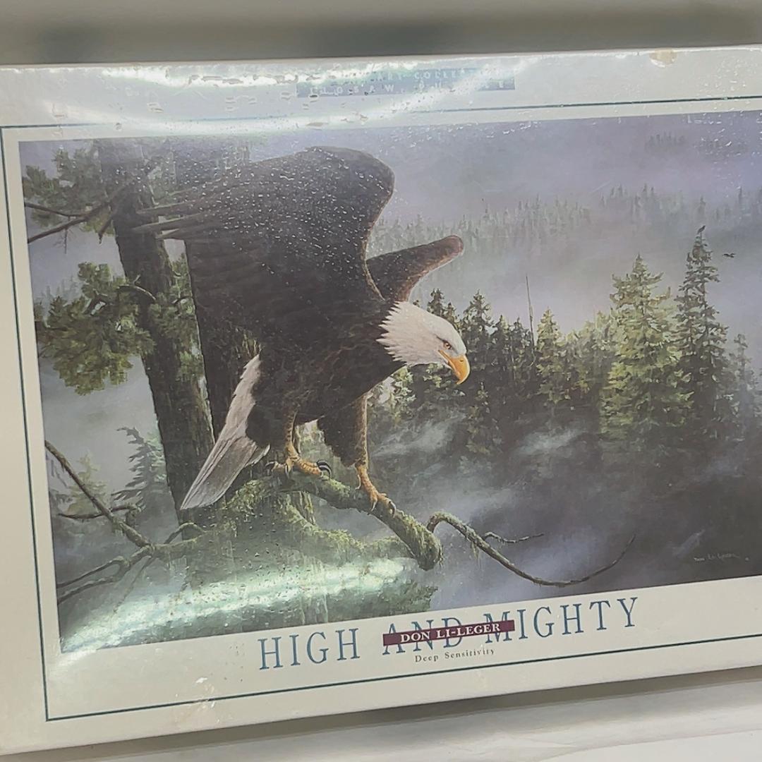 ジグソーパズル 1000ピース「ハイアンドマイティー」白頭鷲（ハクトウワシ）