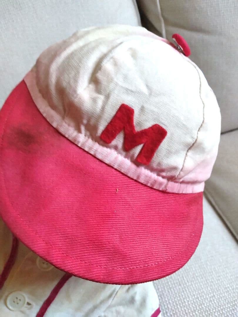 モンチッチ　野球ユニホーム　セキグチ　昭和レトロ