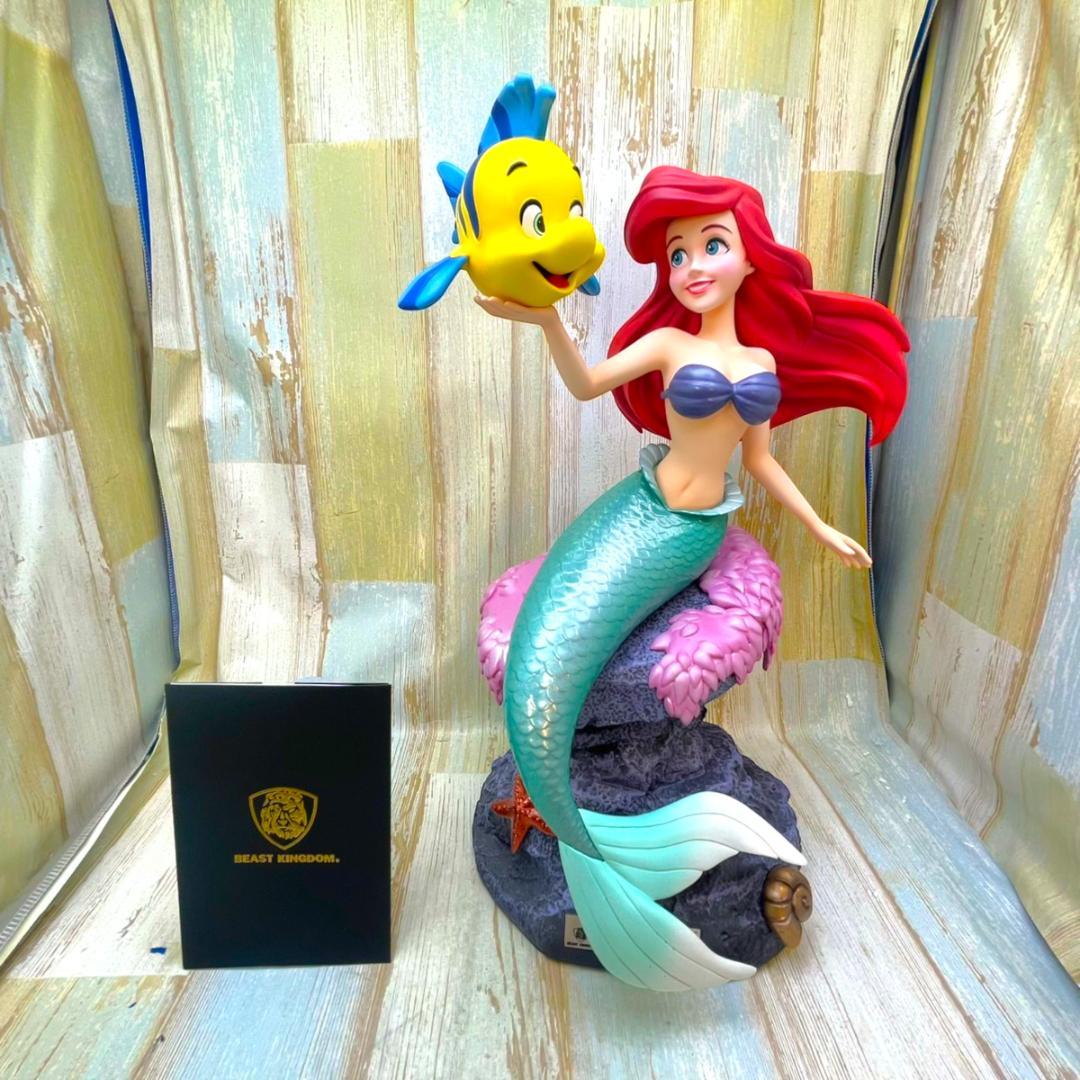 リトルマーメイド アリエル フランダー ビースト・キングダム ビッグフィギュア