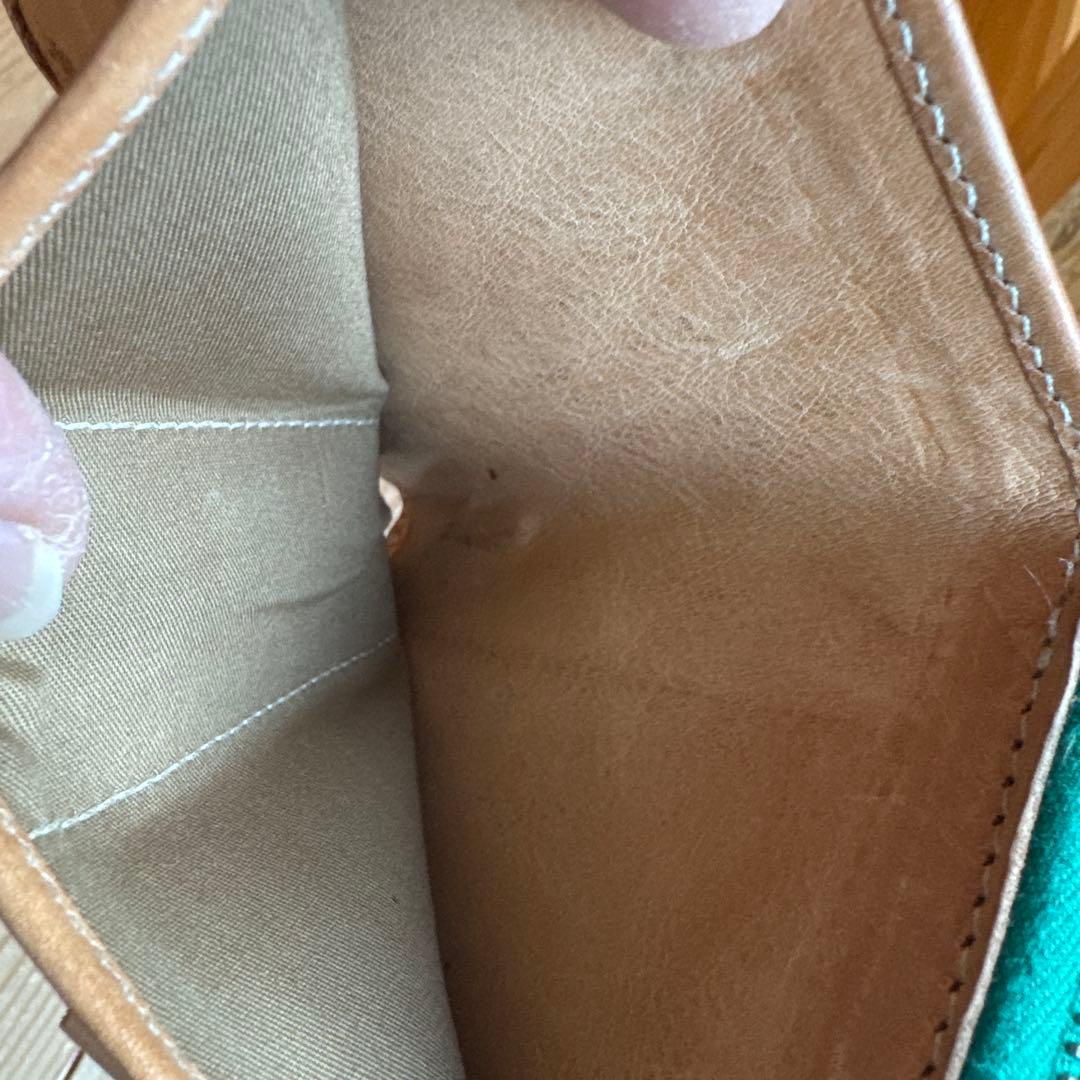 【レア＆美品】IL BISONTE 二つ折り財布 ヌメ ナチュラル 日本限定☆