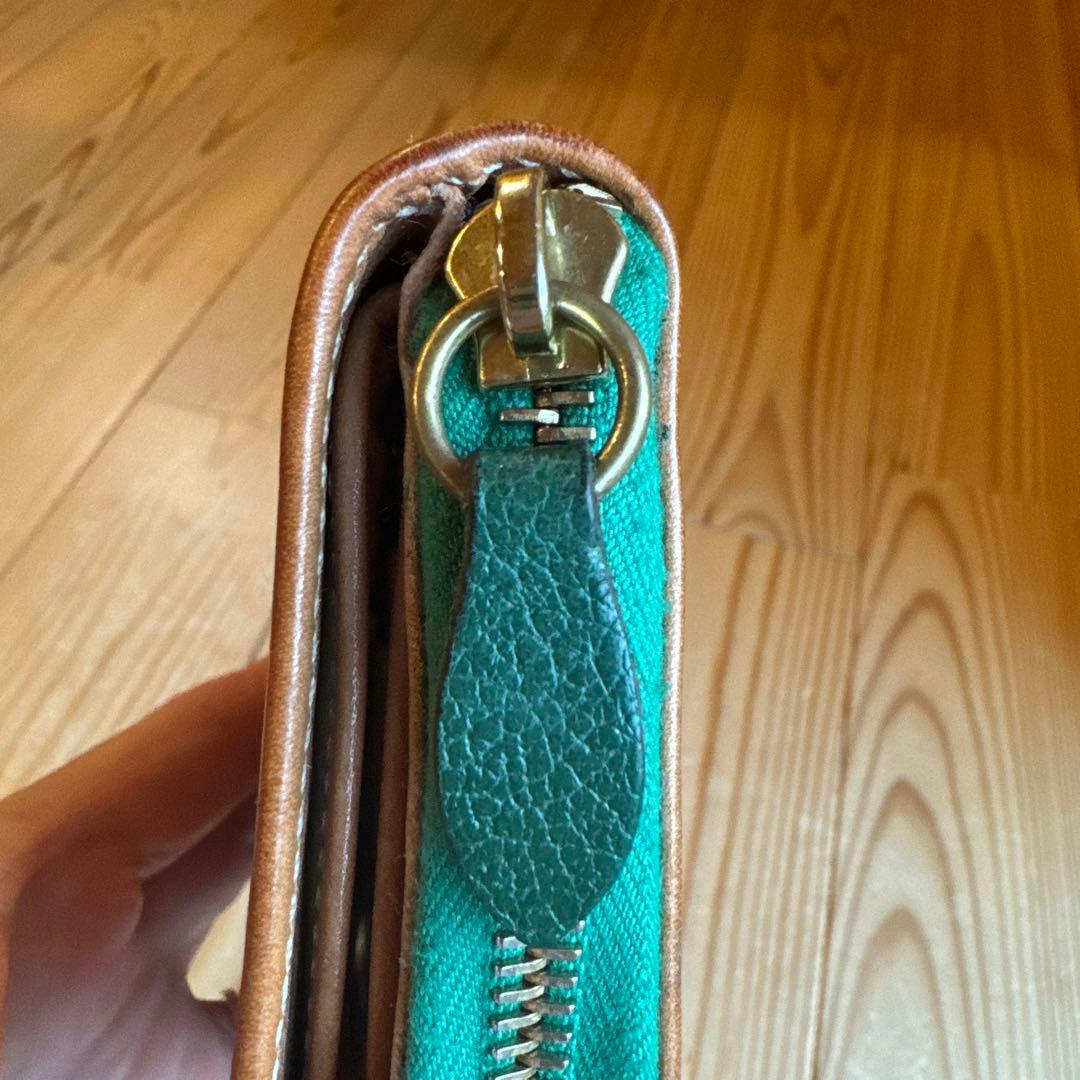 【レア＆美品】IL BISONTE 二つ折り財布 ヌメ ナチュラル 日本限定☆