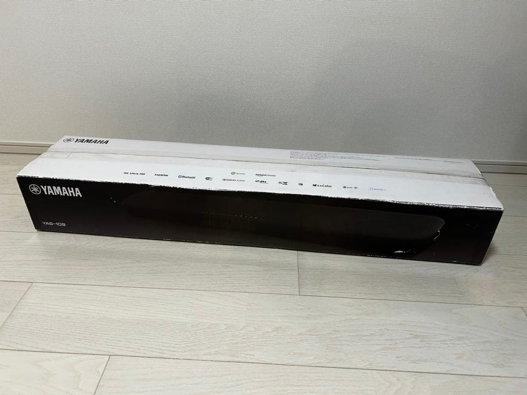 G*0様 【名機！】アレクサ搭載！Yamaha YAS-109 サウンドバー
