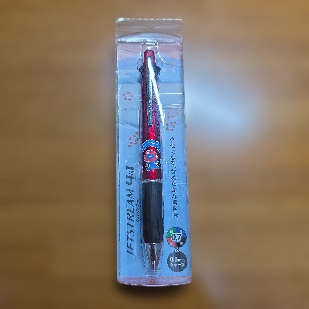 関西万博 ミャクミャク ジェットストリーム ボールペン レッド