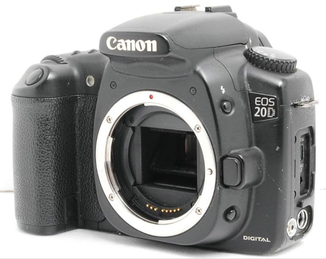 CANON　EOS　20D ダブルレンズ　一眼レフ⚡️キャノン⚡️望遠　初心者