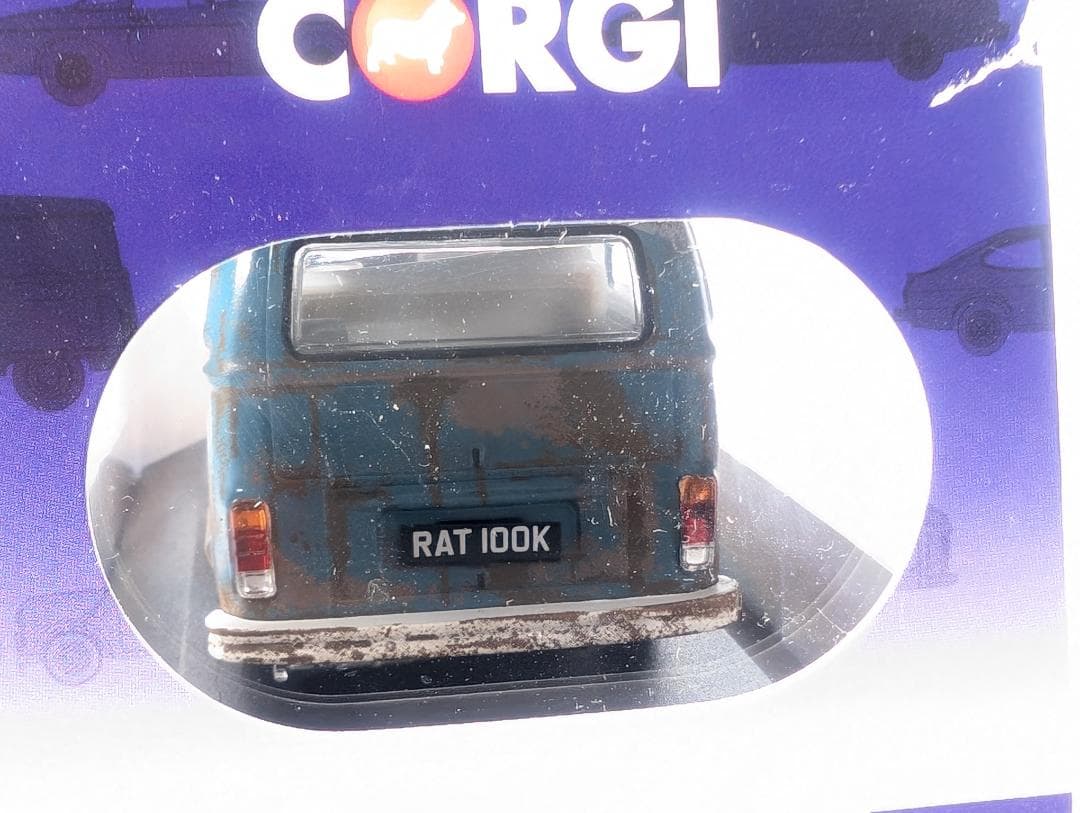 【未開封】CORGI 製1/43 VW タイプ 2キャンパー Rat Look⑦