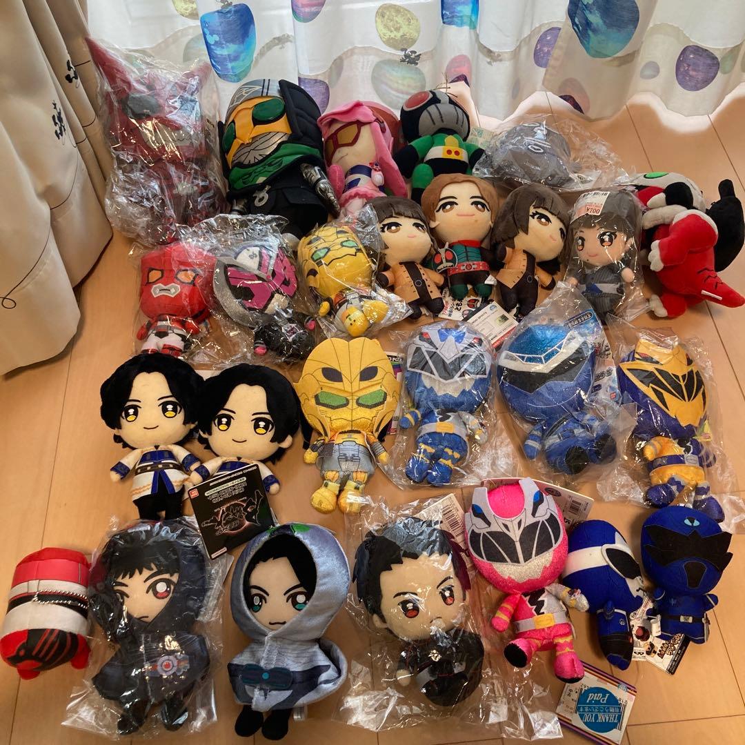 アニメ 仮面ライダー 戦隊 レンジャー ぬいぐるみ まとめ売り