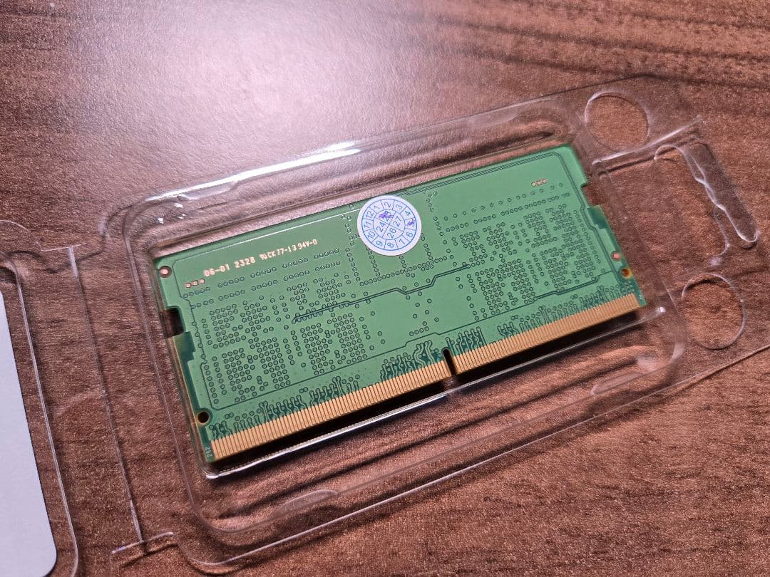 Samsung メモリ DDR5-4800 8GB