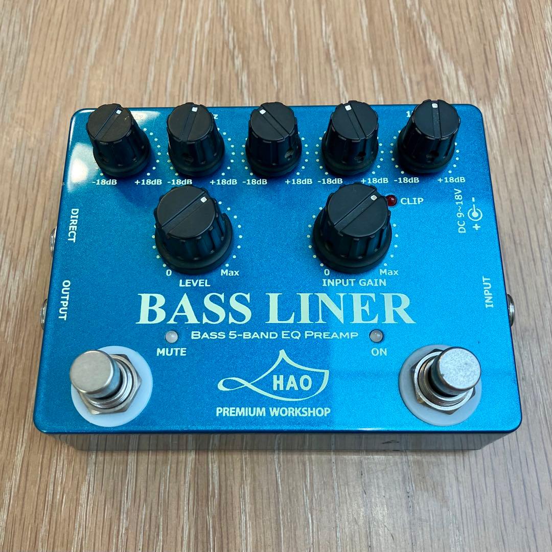 HAO BASS LINER ベース5バンドEQプリアンプ