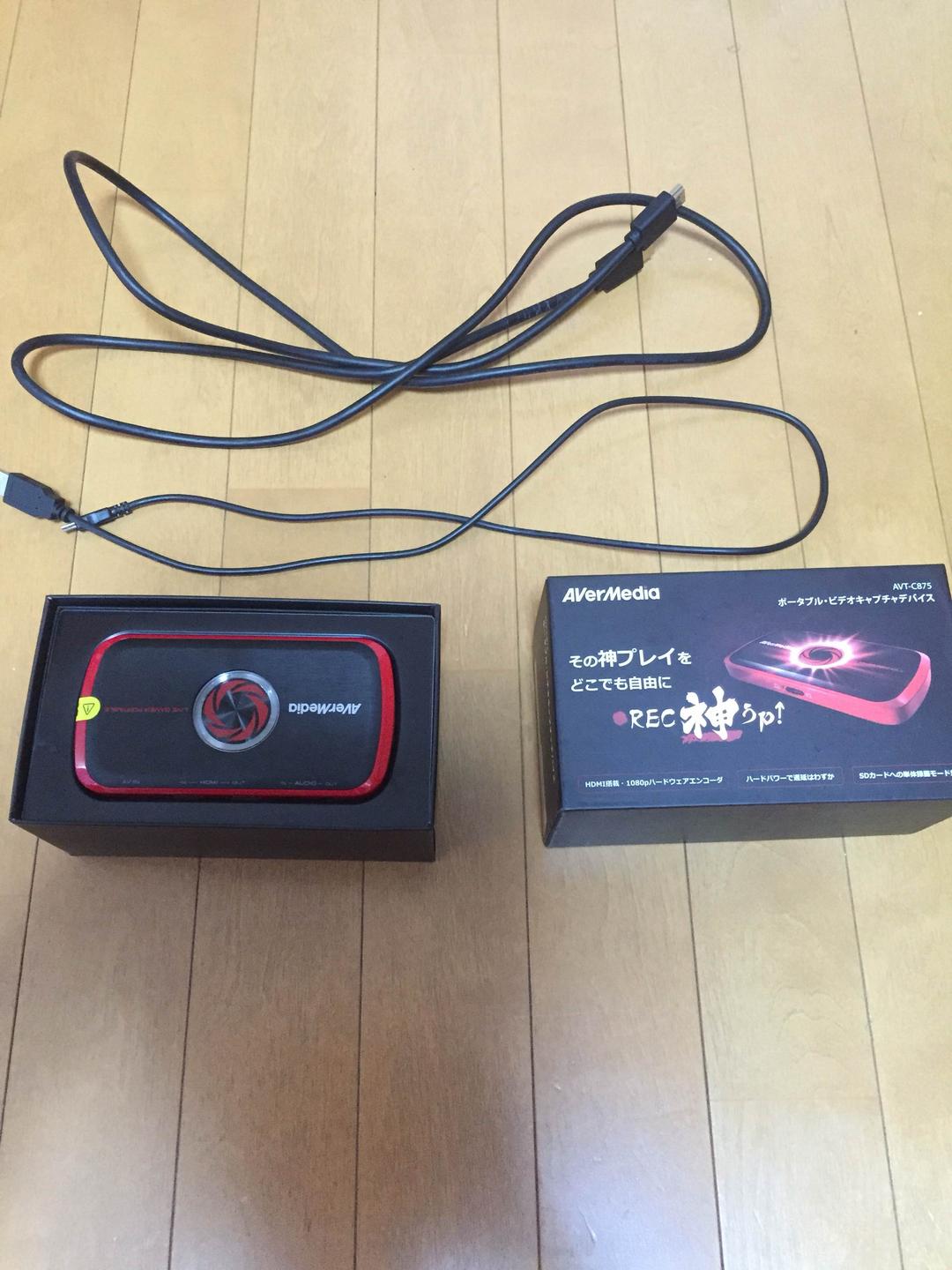 AverMedia AVTCー875 ポータブルビデオキャプチャデバイス