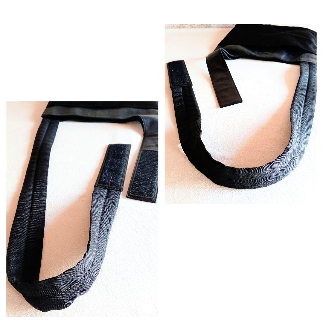 美品 プラダ ビンテージ ナイロン レザー ショルダーバッグ レディース メンズ