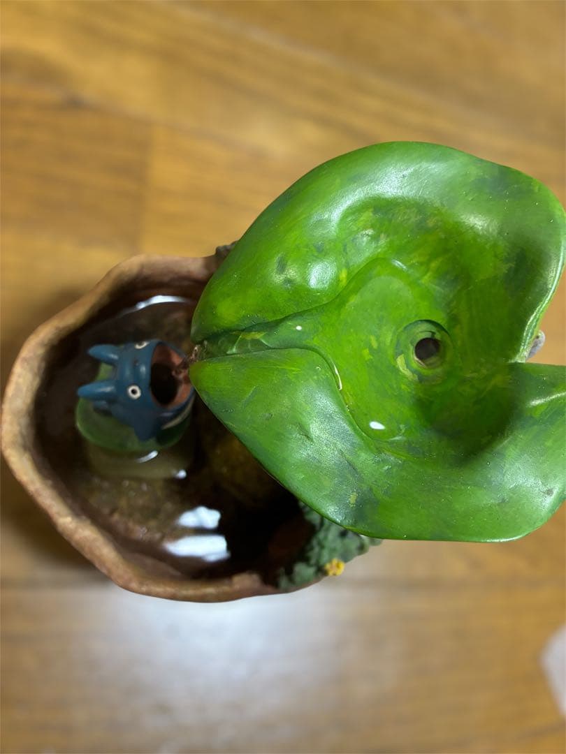 【廃盤品】となりのトトロ　ウォーターガーデン　はっぱのかさ　スタジオジブリ