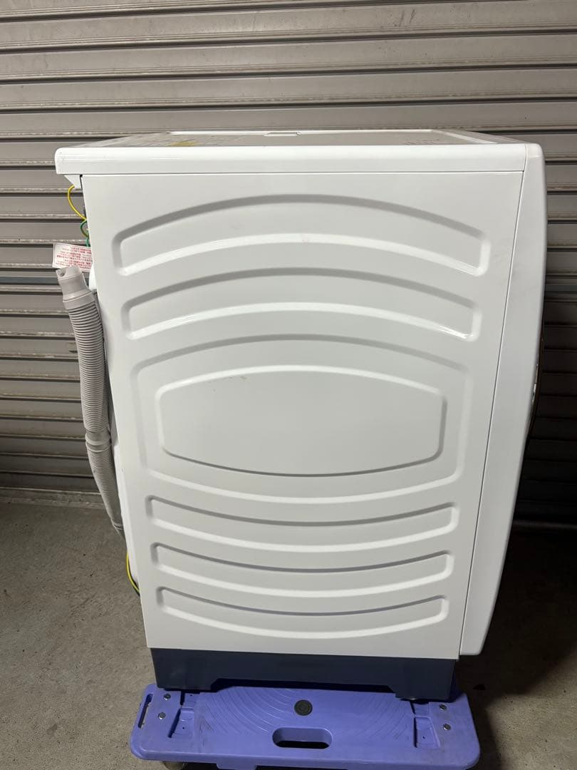 ☆GJ23山口県下松市 ドラム式洗濯乾燥機 アクア AQW-DX12M　20年製