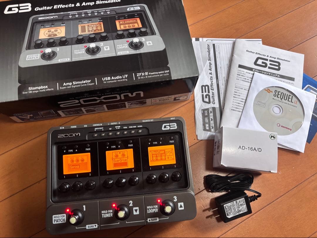 マルチエフェクター　ZOOM G3