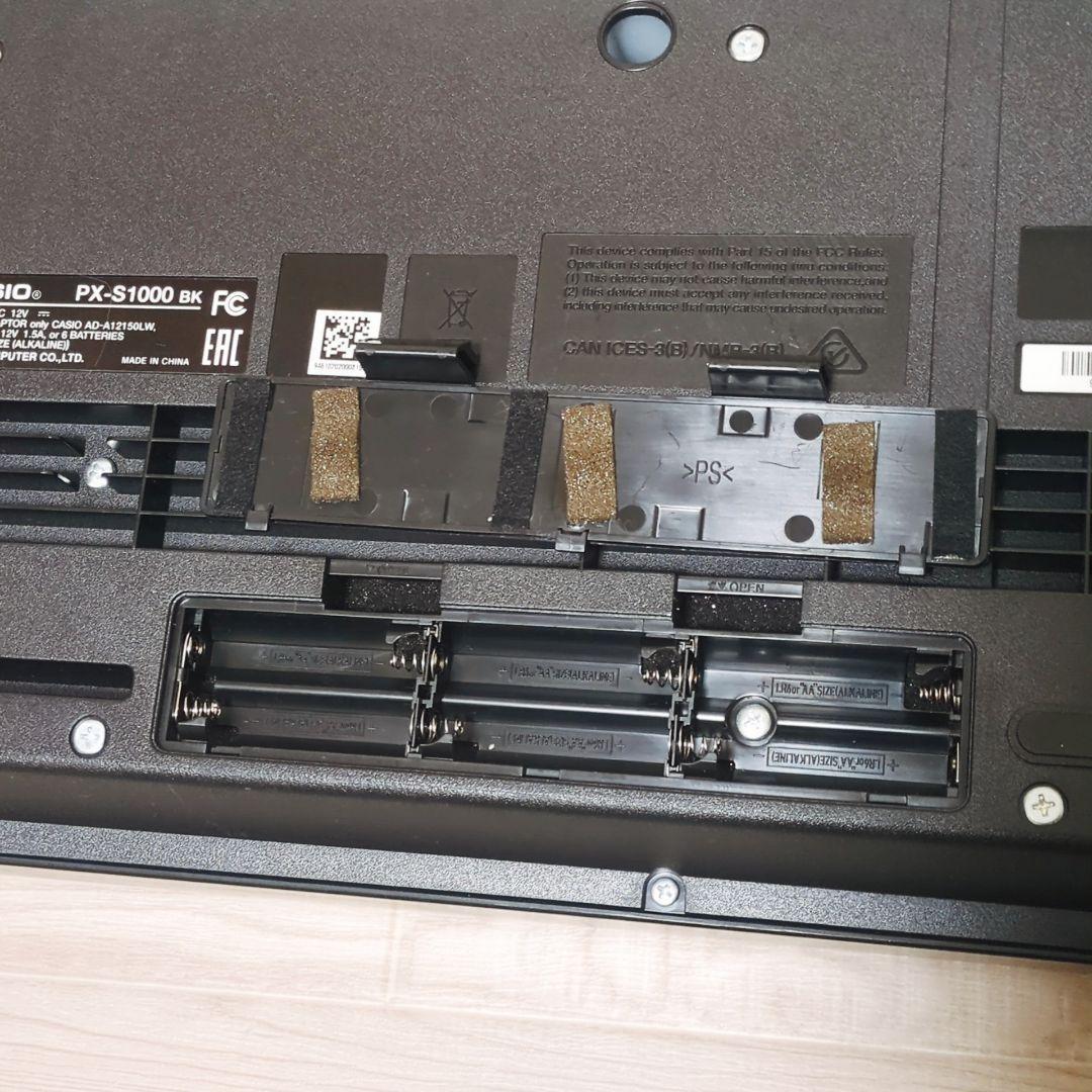 カシオ Privia PX-S1000 黒 電子ピアノ 88鍵盤