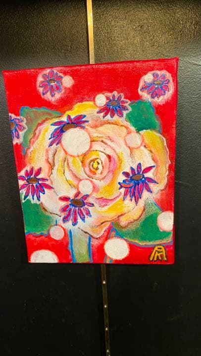 【アクリル画】商品名 前進  新品未使用品 割引SALE中