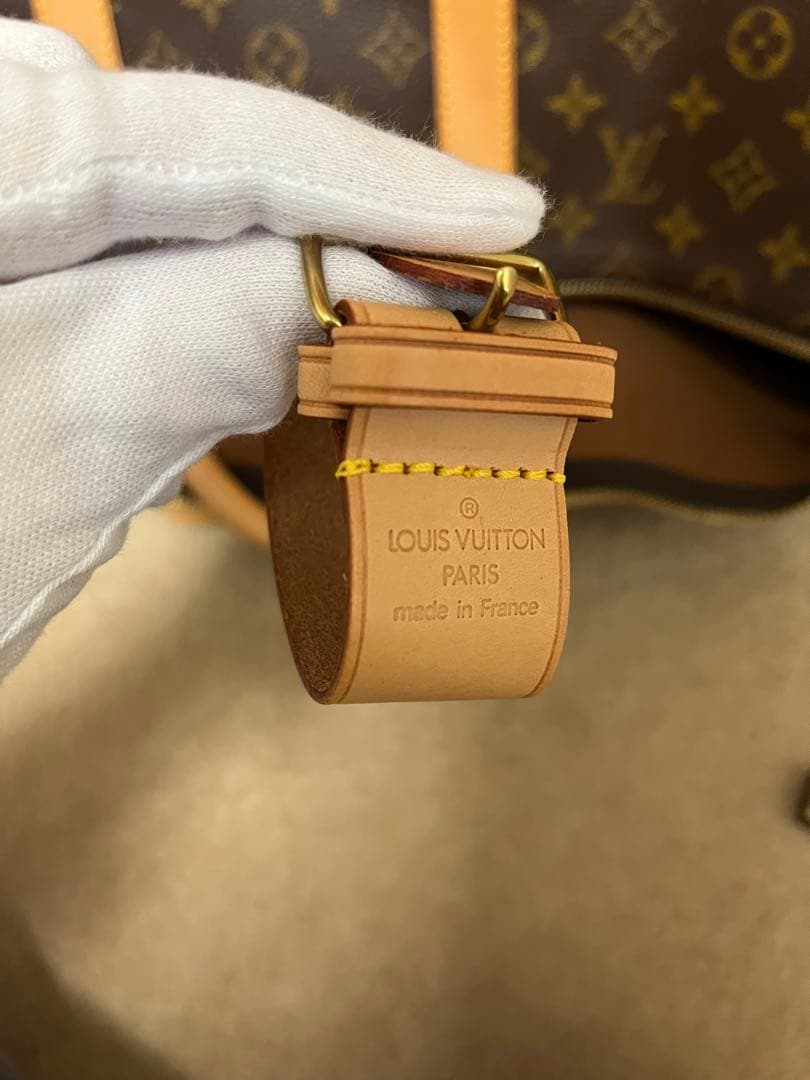 【美品 Louis Vuitton】 キーポル・バンドリエール50