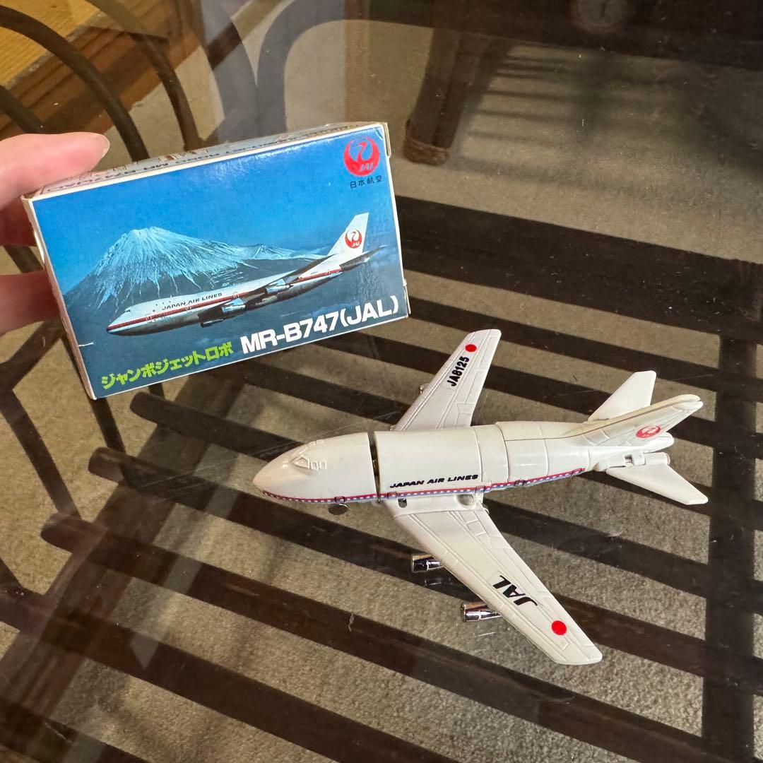 【レア品】JALジャンボジェットロボ MR-B747 1984年製