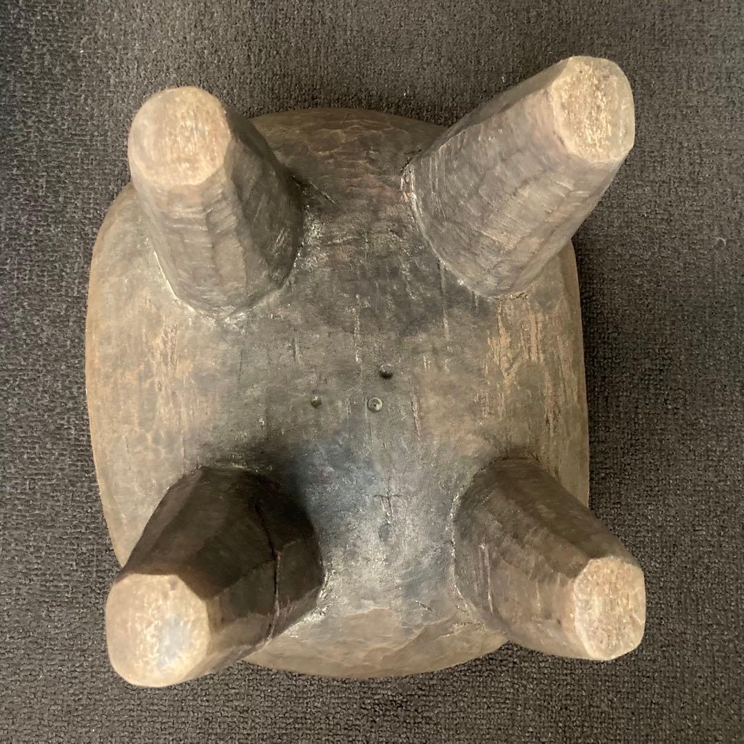 アフリカ家具　セヌフォ族スツール　コートジボワール