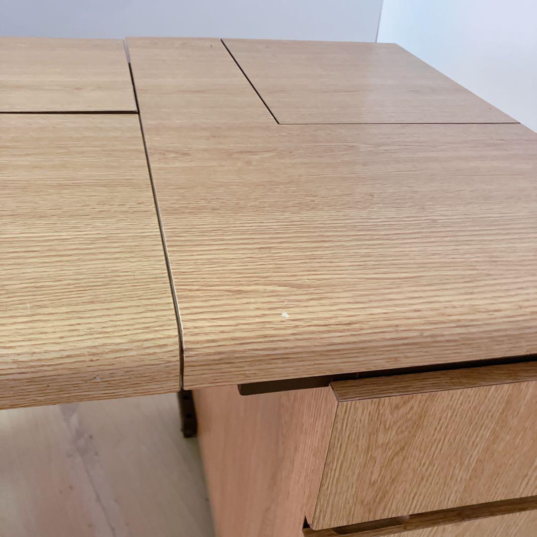 brother ブラザー　折りたたみ　ミシンテーブル　バタフライワゴン　デスク