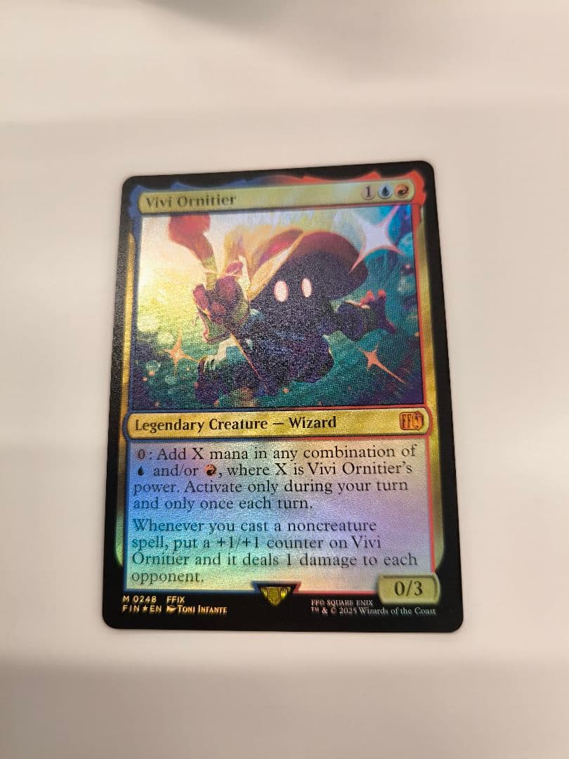 【Foil】《迷える黒魔道士、ビビ/Vivi Ornitier》