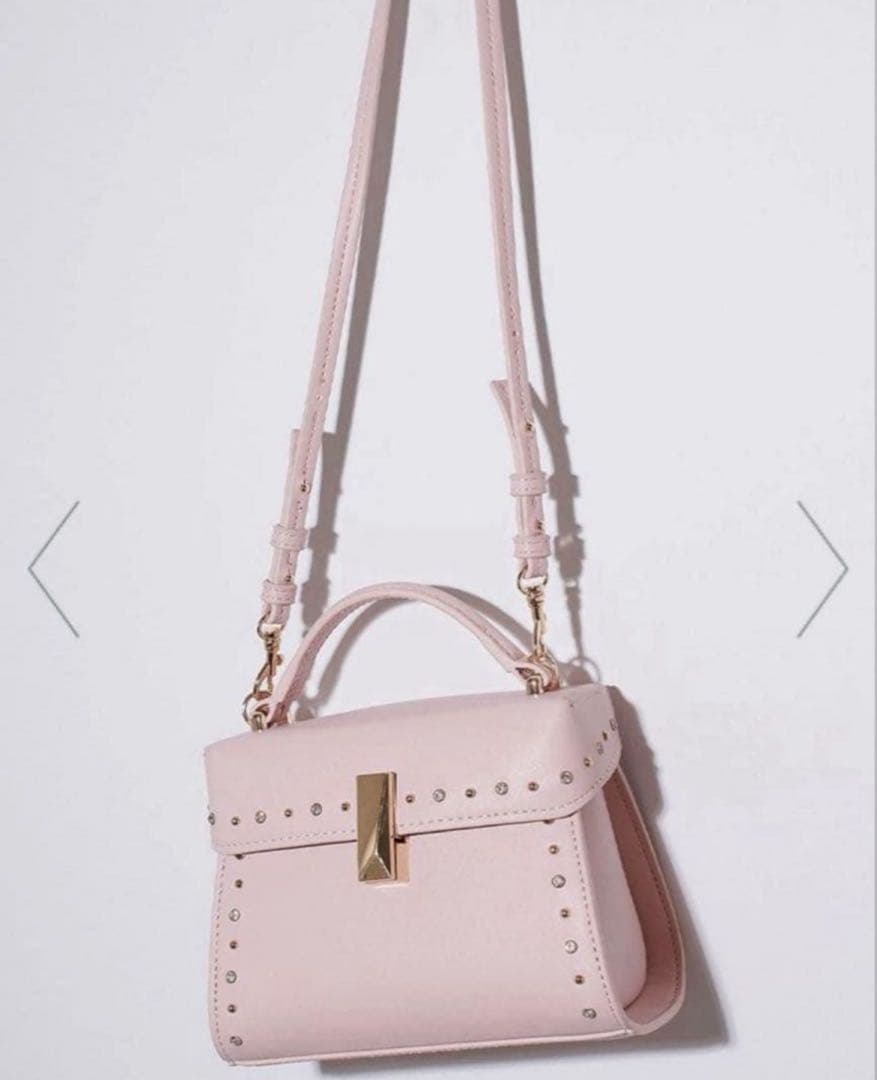 CELFORD 【リュタン】ビジュースタッズポシェット ライトピンク F